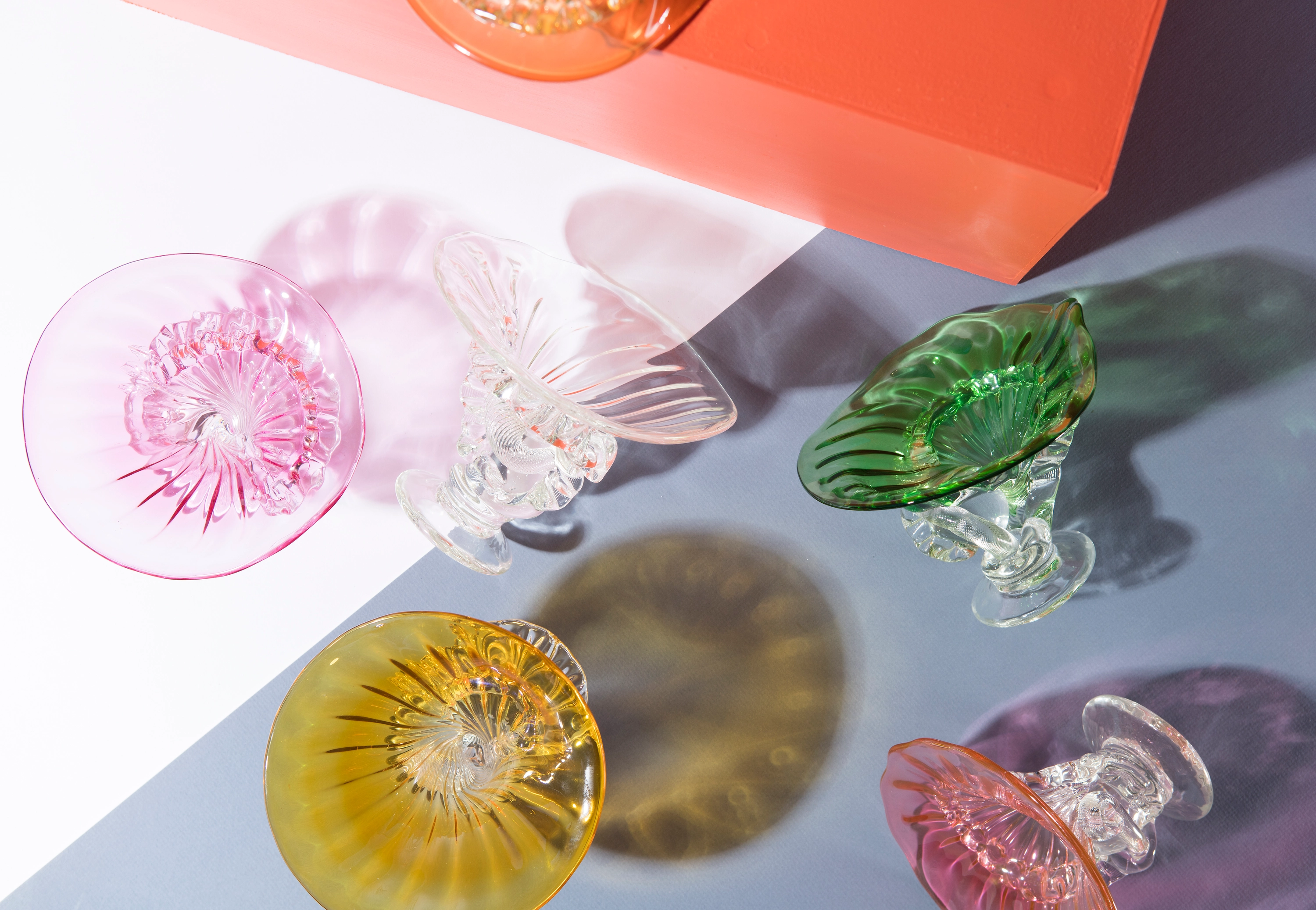 Relic #5, 2019. Featuring Pete Reynolds, Sea Garden Sculptures, 2017, mouth blown glass.
